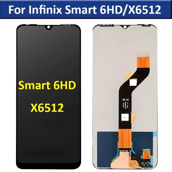 Ecran LCD service pack pour remplacement d'écran tactile Infinix Smart 6HD/X6512 Infinix — صورة 1