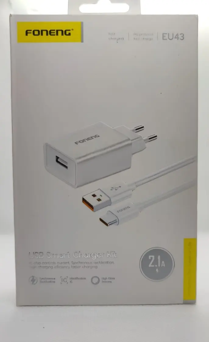 Chargeur type-c foneng EU43 — image 1