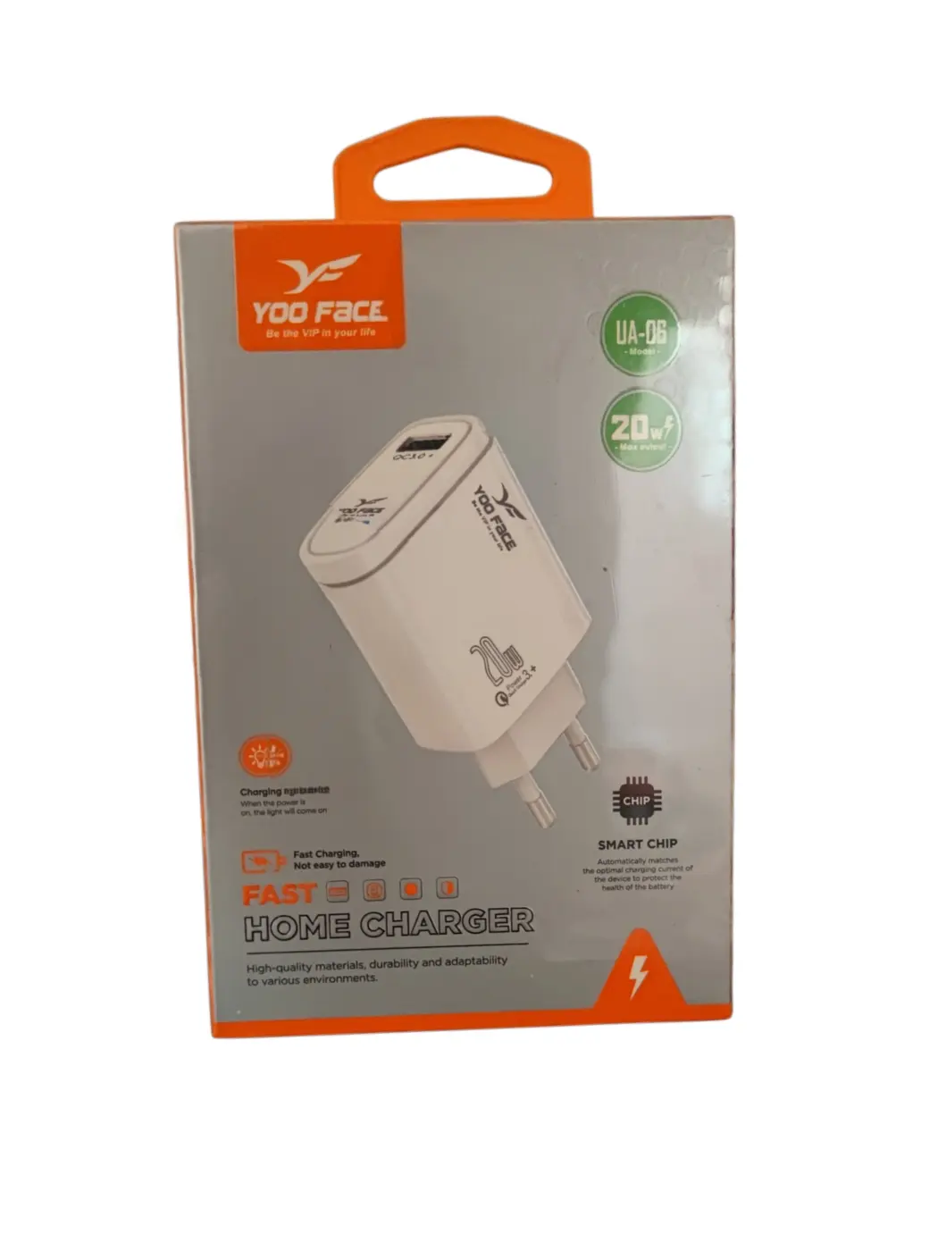 Chargeur type-V8 yoo face 20W UA-06 yoo face — image 1