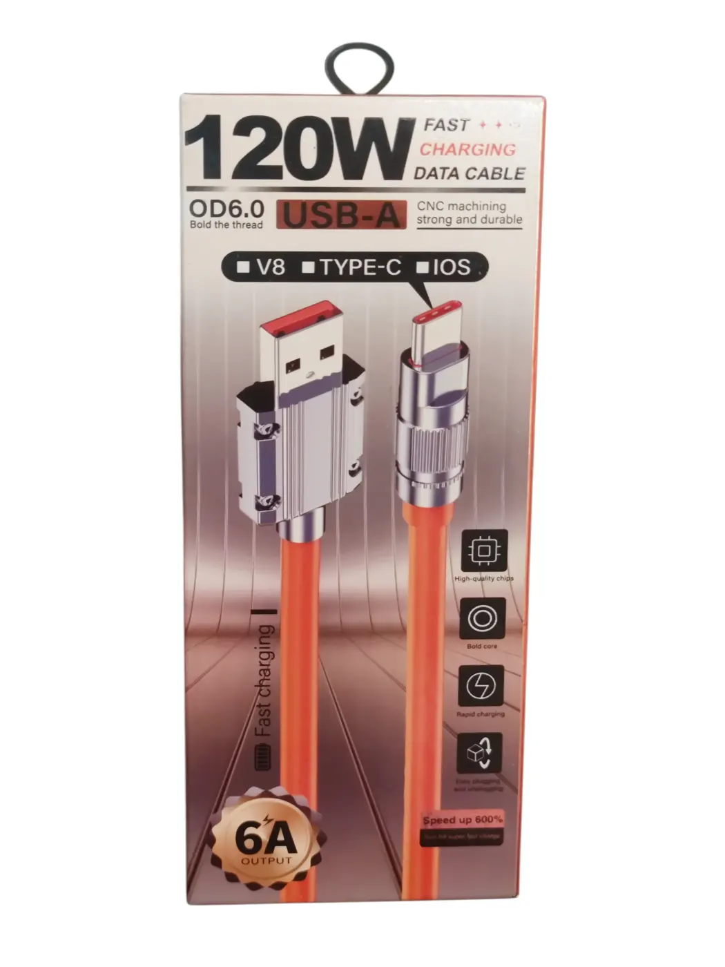 cable v8 6A 1M — image 1