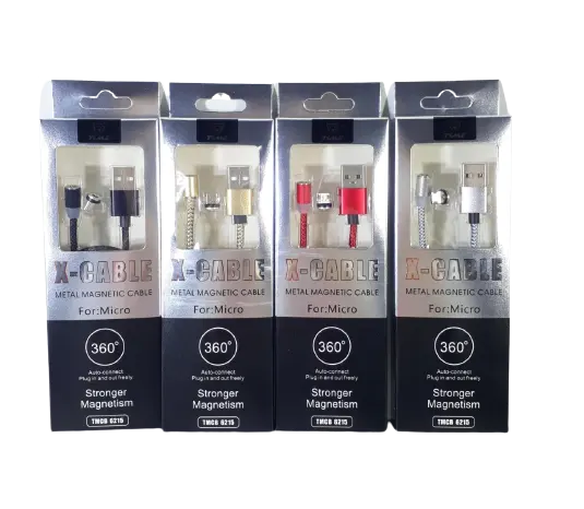 cable magnétique auto-connecte type: lightning;v8 micro;type-c X-CABLE — image 2