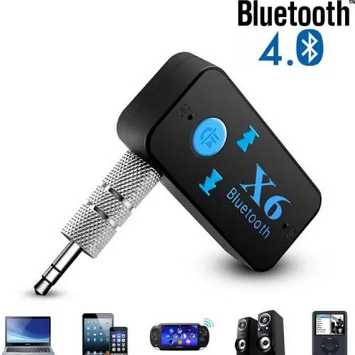 CAR wireless x6 bluetoth to micro-jack BT-X6 (hand-free) — image 1
