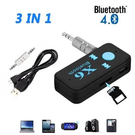 CAR wireless x6 bluetoth to micro-jack BT-X6 (hand-free) — image 2