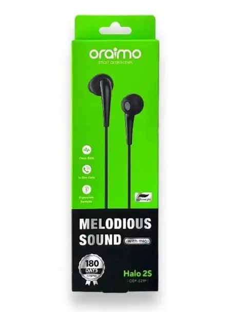 Ecouteur fil micro-jack oraimo Halo 2S — image 1