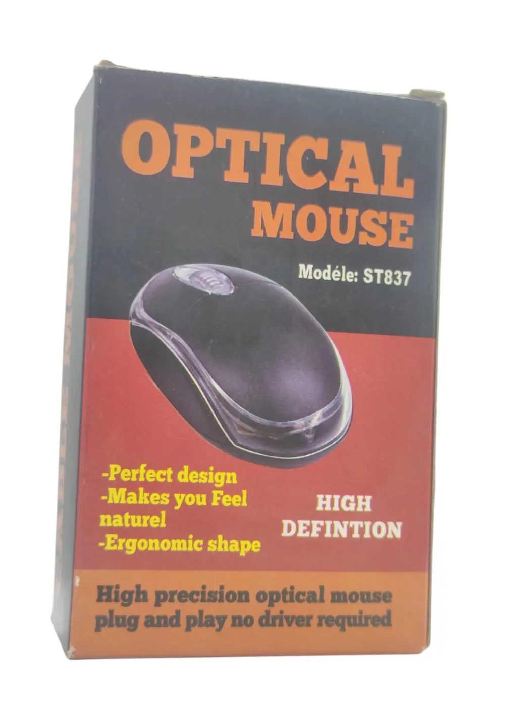 Souris fil usb optical mouse St837 — image 1