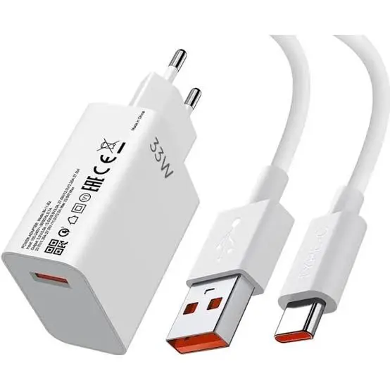 Chargeur Xiaomi 33w avec leur câble original retirer auprès ça boîte xiaomi — صورة 2