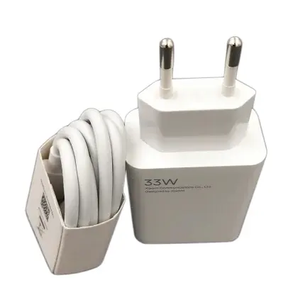 Chargeur Xiaomi 33w avec leur câble original retirer auprès ça boîte xiaomi — صورة 1